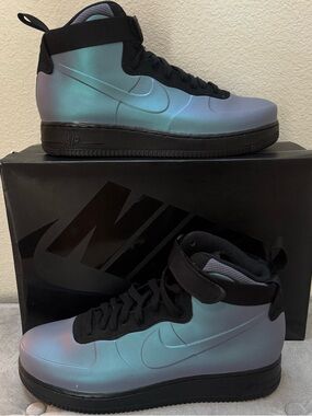 Nike Air Force 1 Foamposite Cup Light Carbon Shoes